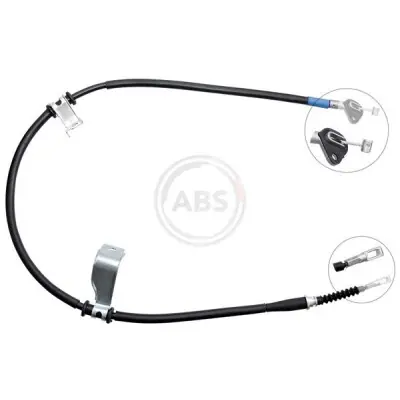 Cable de accionamiento, freno de estacionamiento A.B.S. K17301 A Buen Precio